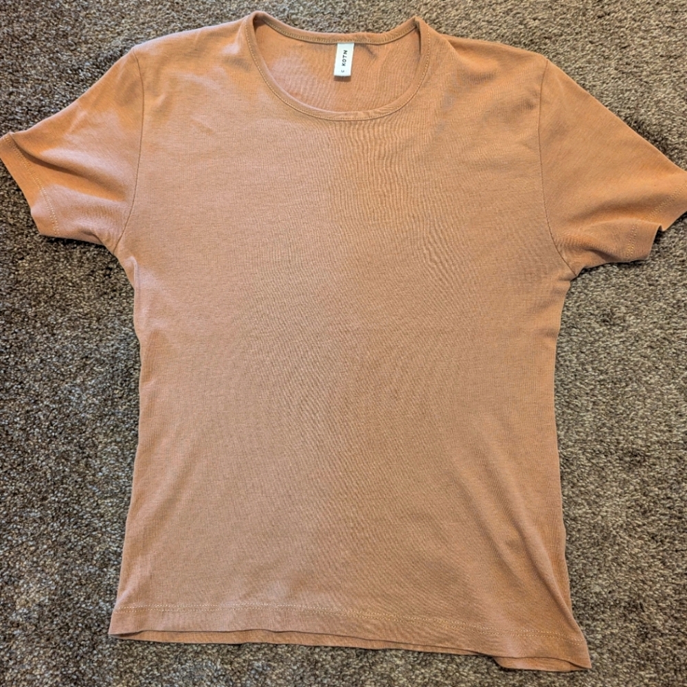 KOTN 🇨🇦 Dusty Pink Short Sleeve Tee 100% Egyptian Cotton